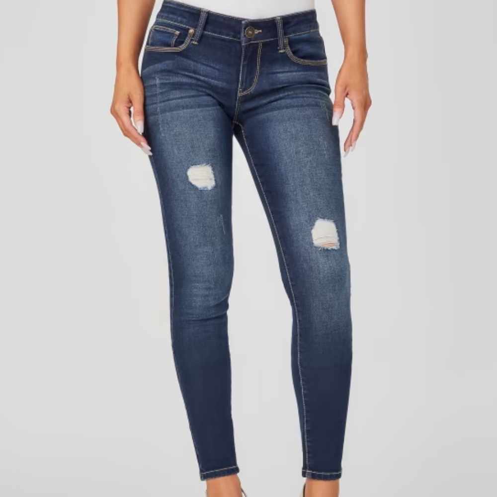 Guess size 24 skinny jean mid rise